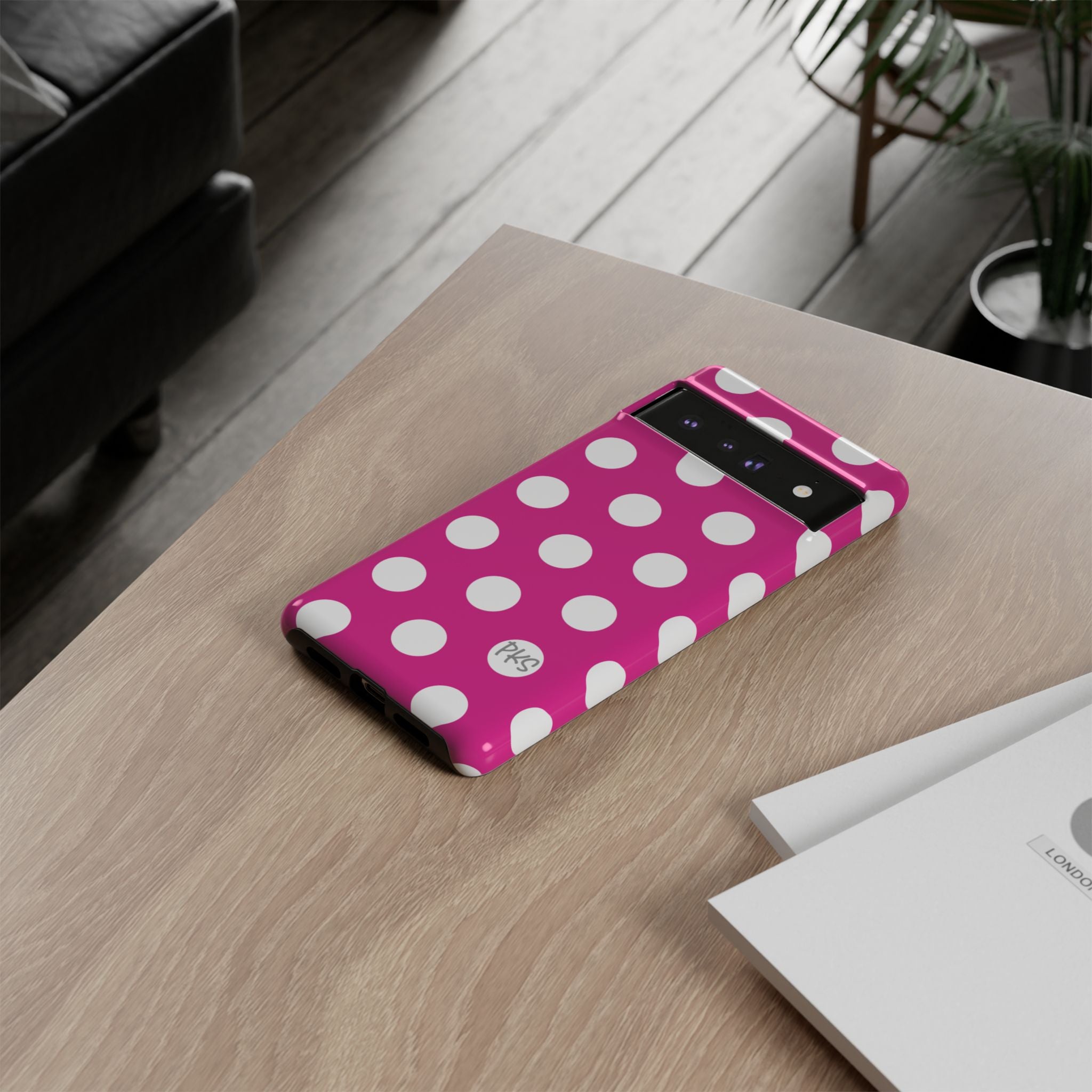 Pink Lemonade Dots – Cute Protective iPhone Cover