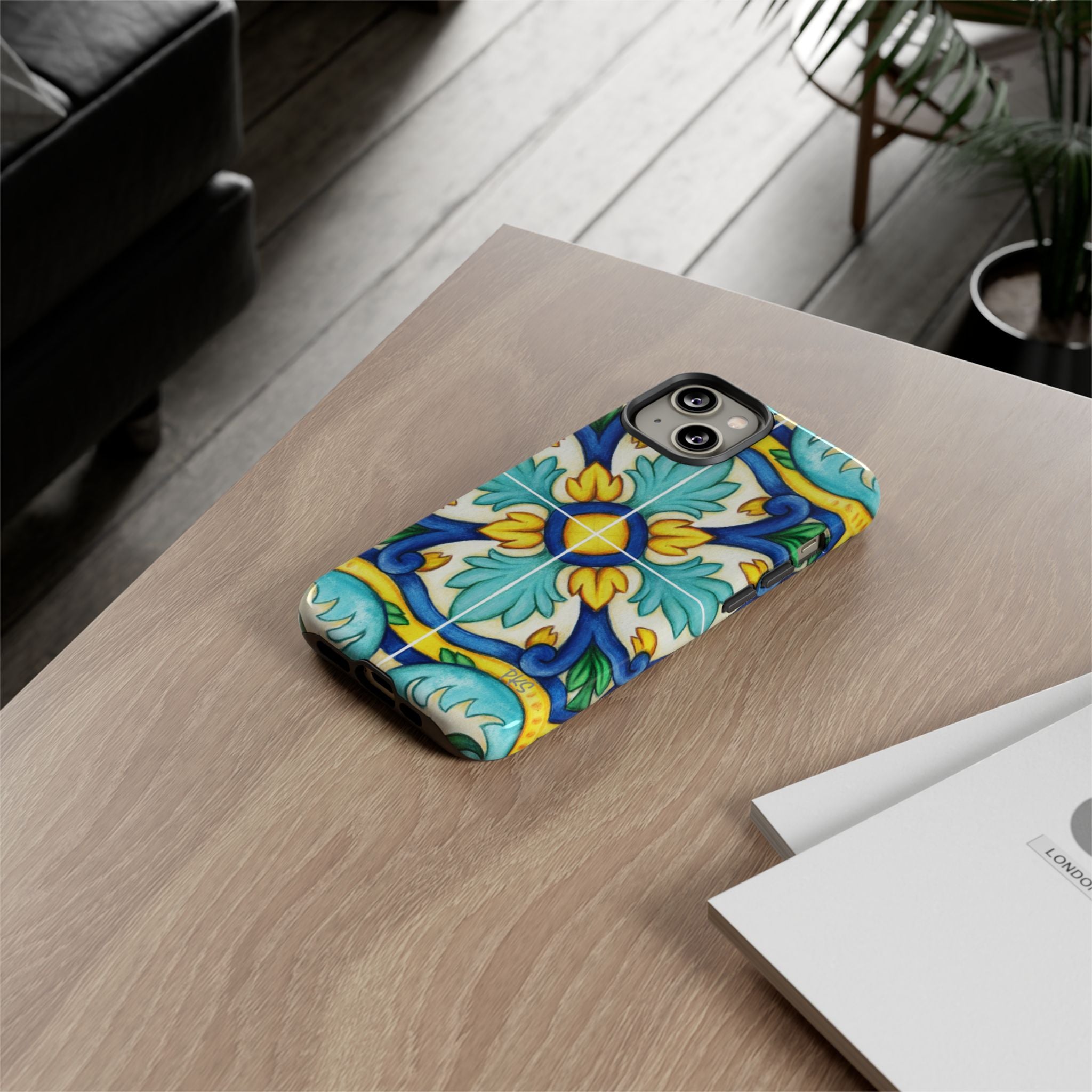 Vibrant Mediterranean Inspired Tile Tough Case