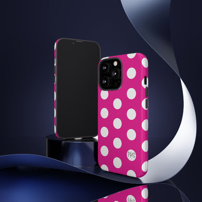Pink Lemonade Dots – Cute Protective iPhone Cover