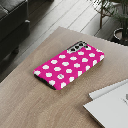 Pink Lemonade Dots – Cute Protective iPhone Cover