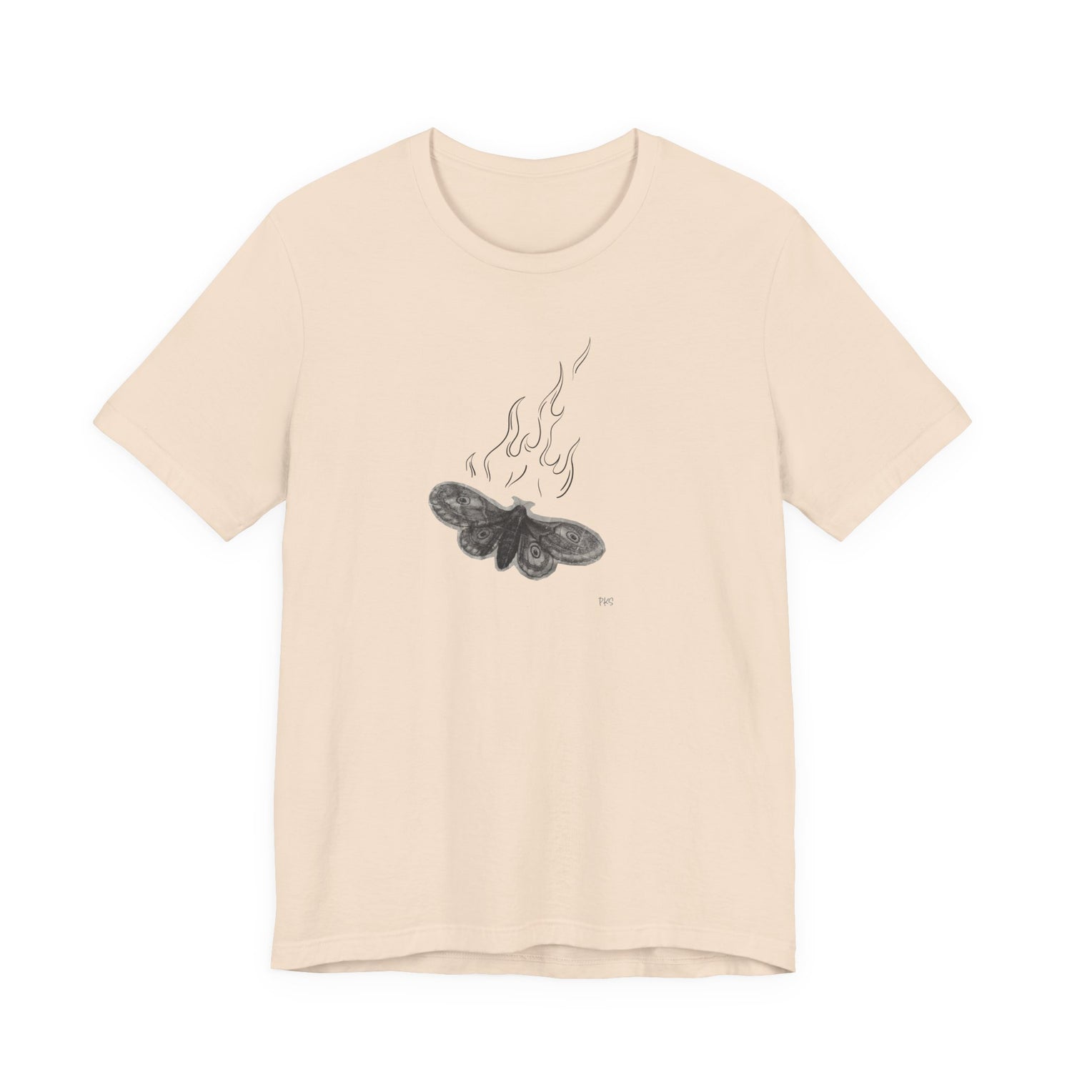 Vintage Style Butterfly to a Flame Tee