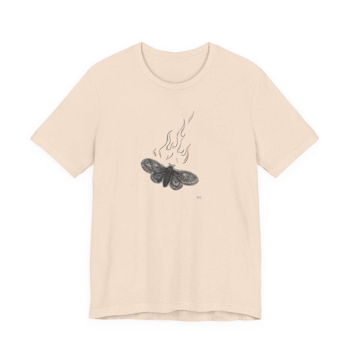 Vintage Style Butterfly to a Flame Tee