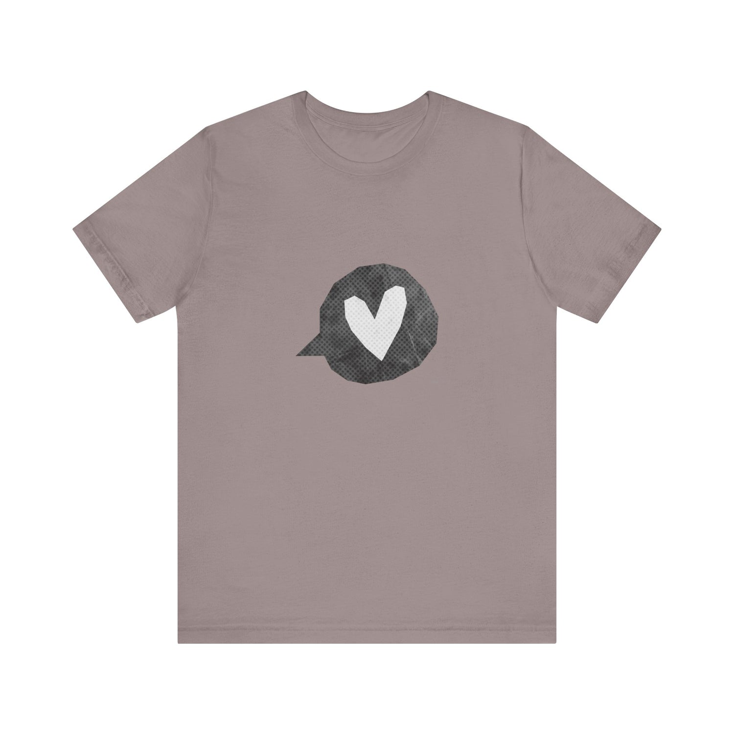 Heartfelt Words Unisex Tee - Love Celebration Shirt, Casual Wear, Gift for Friends, Pride Apparel, Everyday Comfort