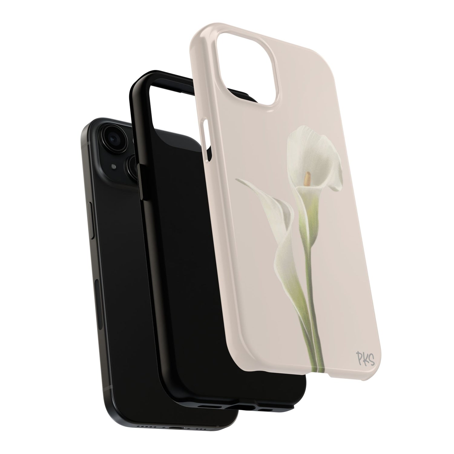 Fleur de Jacqueline - Elegant Floral Protective Phone Cover