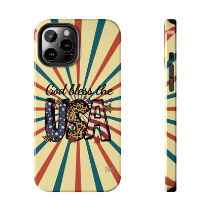 GOD BLESS the USA Tough Phone Case