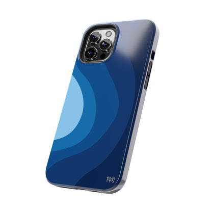 Waves of Blue Tough Phone Cases