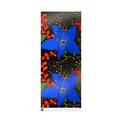 Azure Noel Wrapping Paper by La Tour Collections for PKS