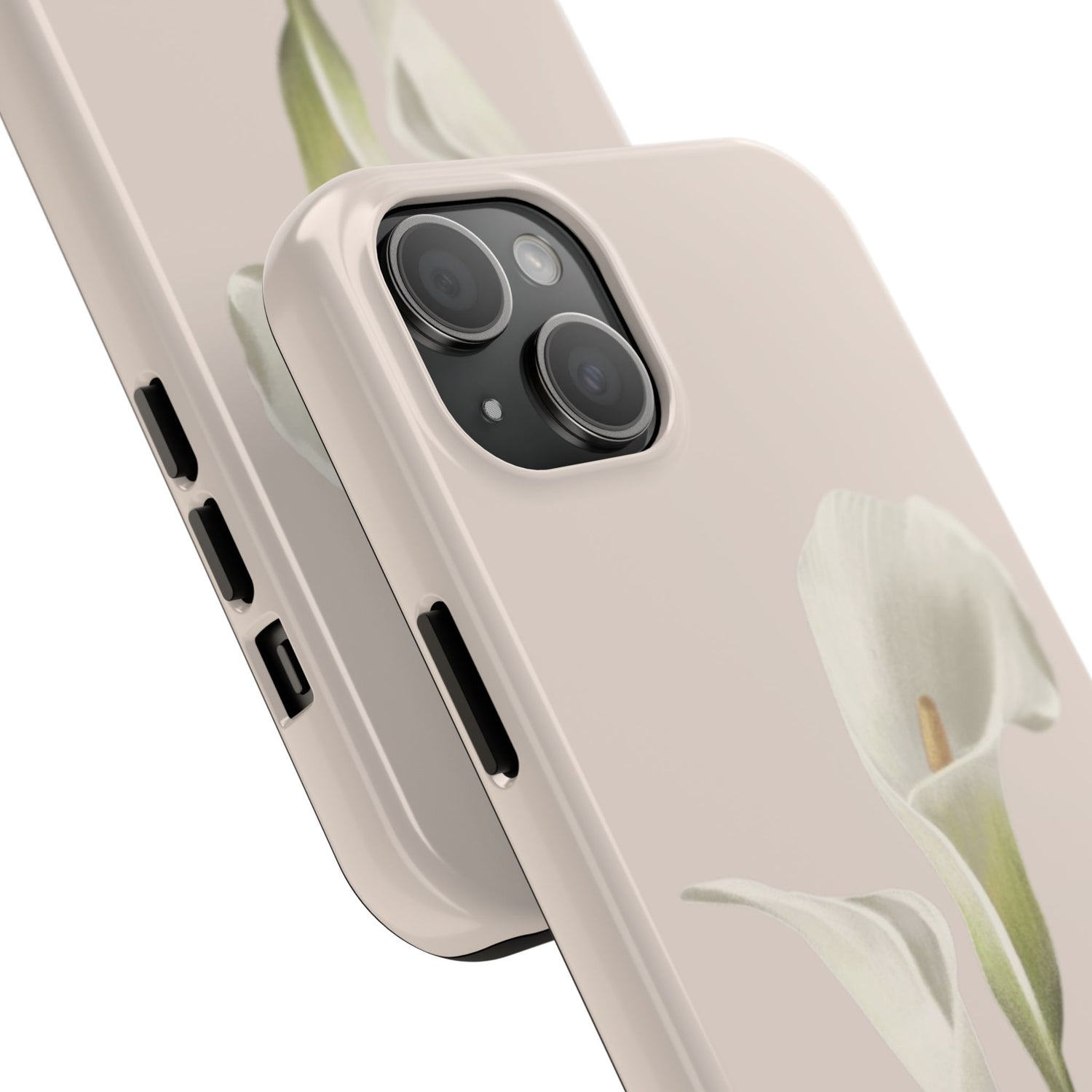 Fleur de Jacqueline - Elegant Floral Protective Phone Cover