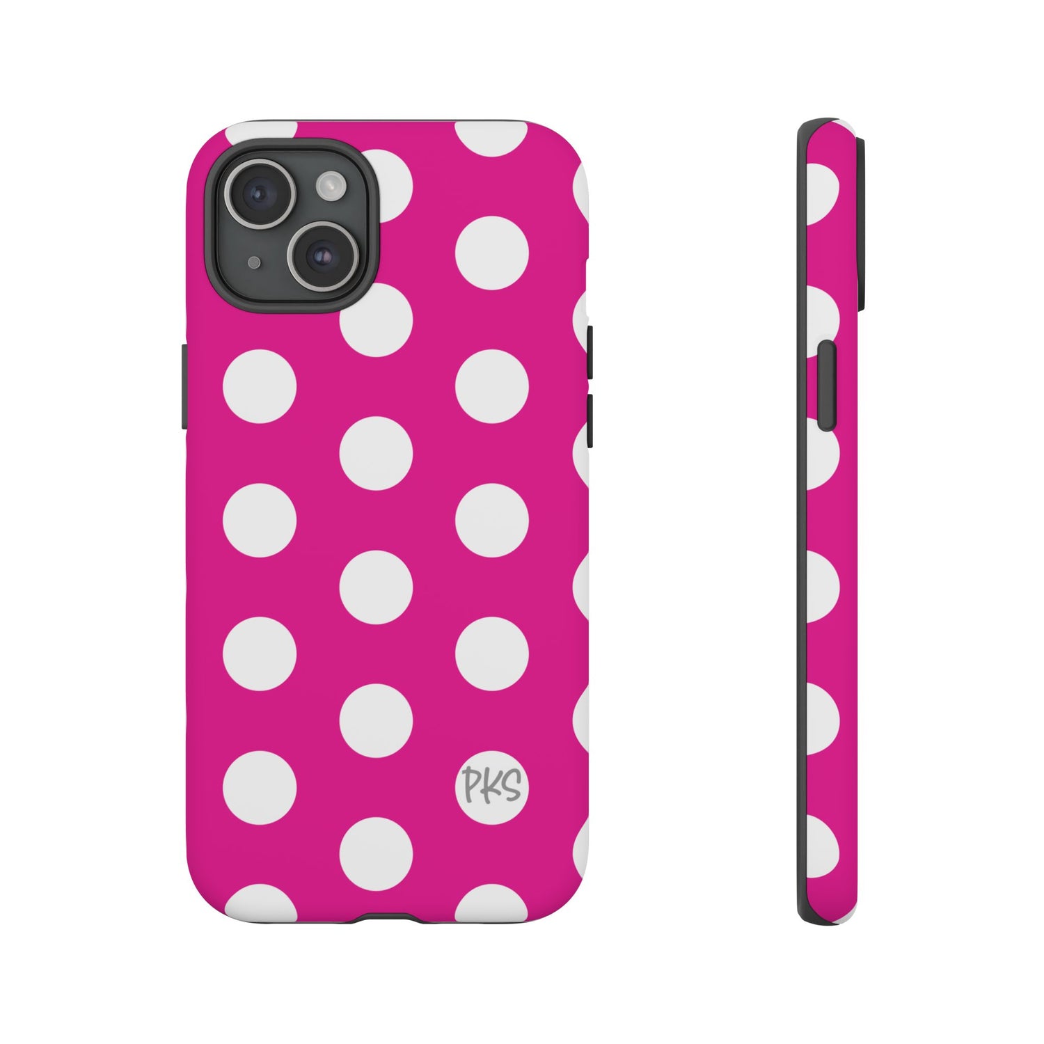 Pink Lemonade Dots – Cute Protective iPhone Cover