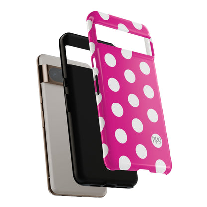 Pink Lemonade Dots – Cute Protective iPhone Cover