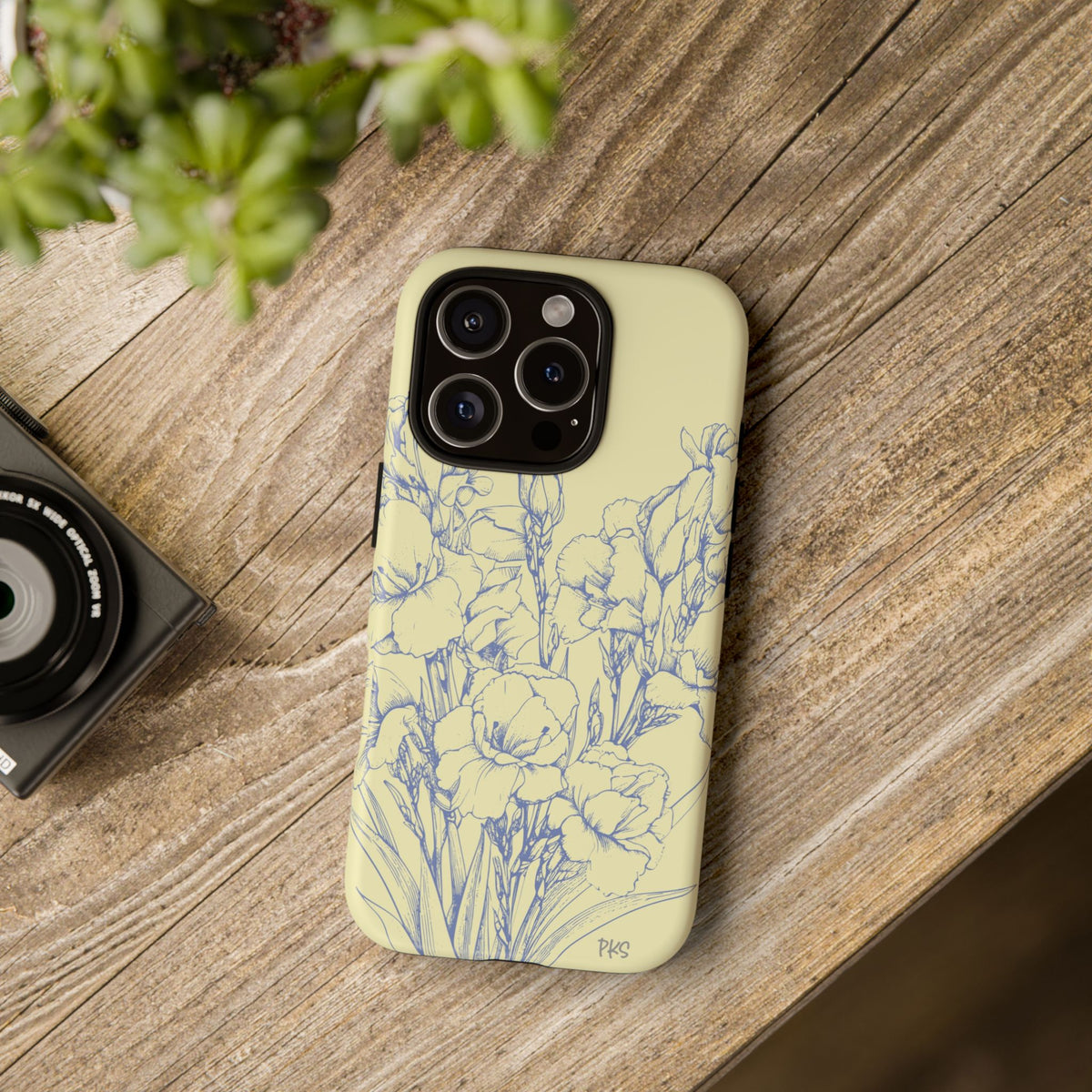 Garden in Blue Phone Case -  Tough Phone Case