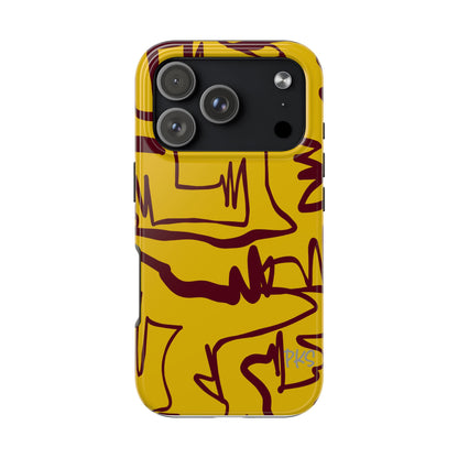 Unfiltered – Bold Scribble Art Protective Cover
