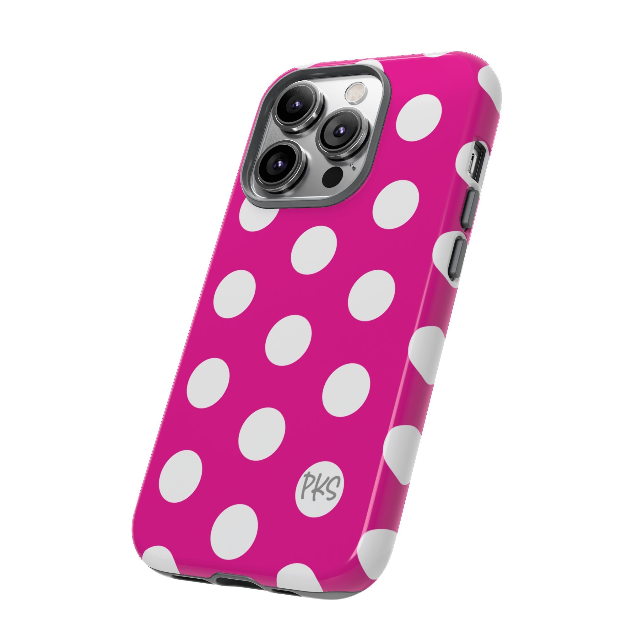 Pink Lemonade Dots – Cute Protective iPhone Cover