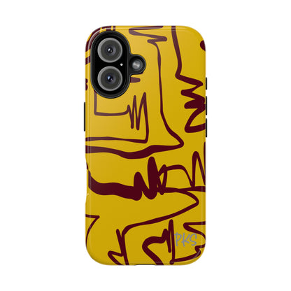 Unfiltered – Bold Scribble Art Protective Cover