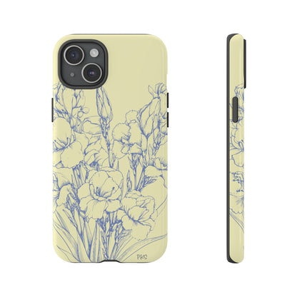 Garden in Blue Phone Case -  Tough Phone Case