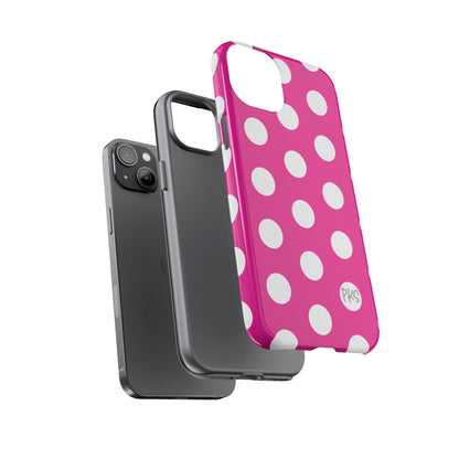 Pink Lemonade Dots – Cute Protective iPhone Cover