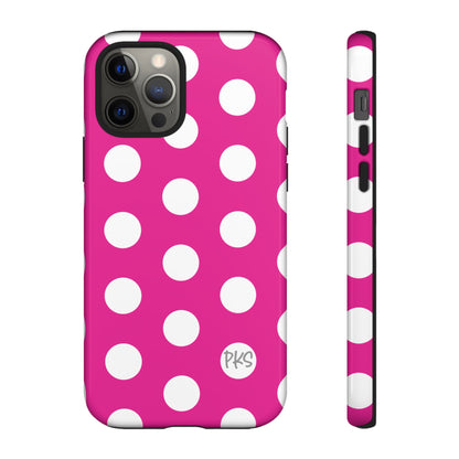Pink Lemonade Dots – Cute Protective iPhone Cover