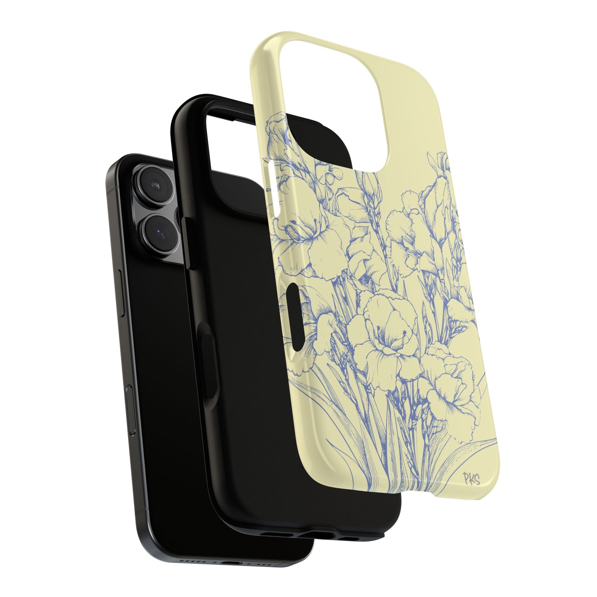 Garden in Blue Phone Case -  Tough Phone Case
