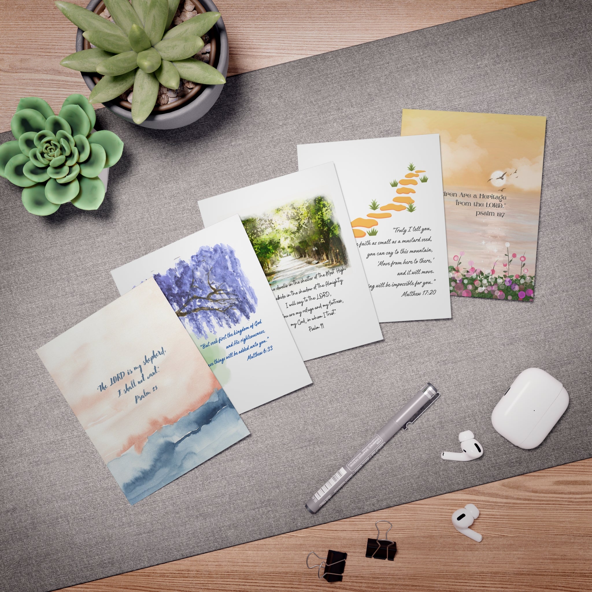 Blessings - Multi-Design SaySo Notes (5-Pack) with Premium Envelopes