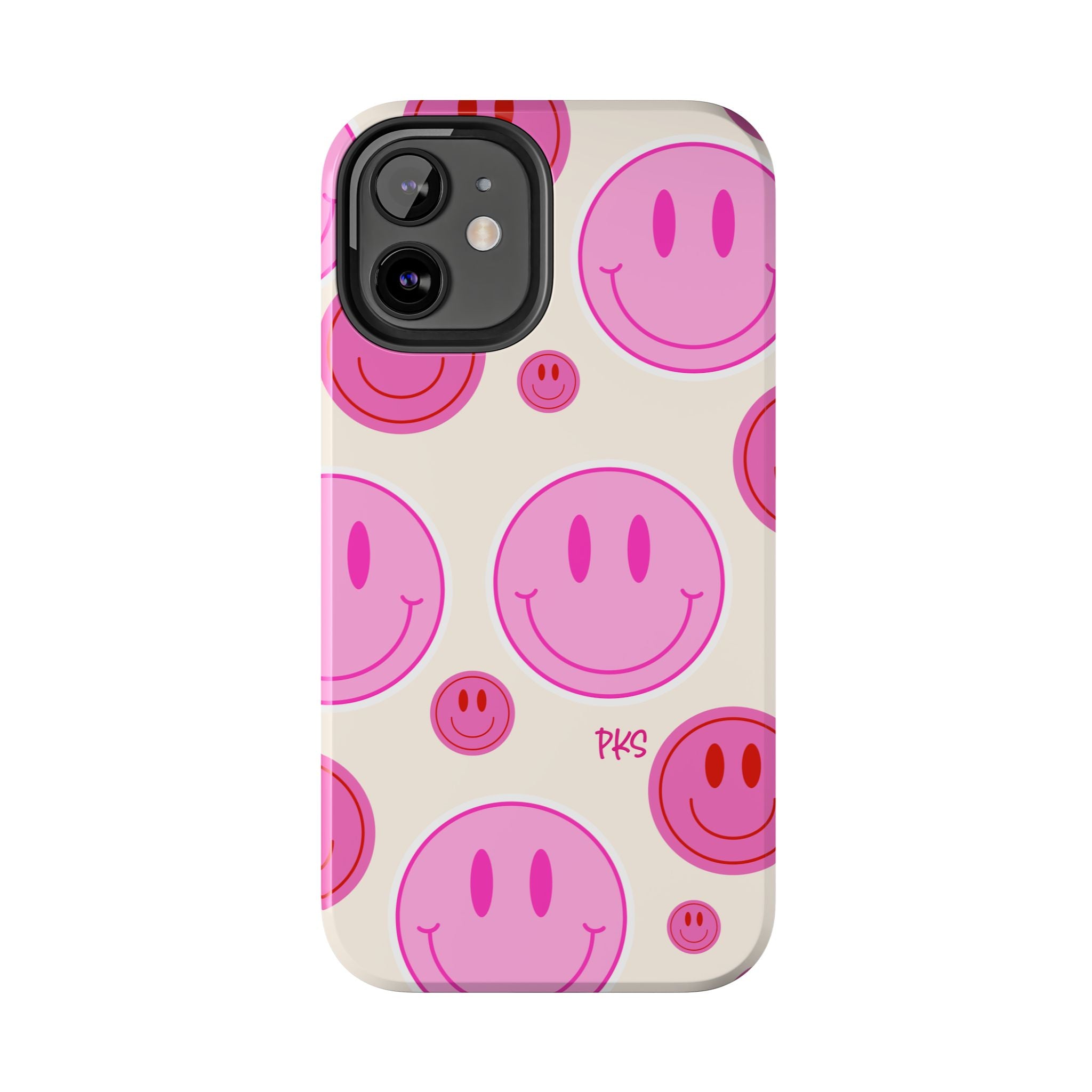 The PKS Smiley Face Tough Phone Cases