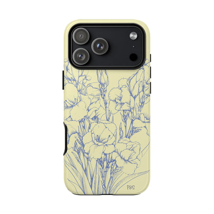 Garden in Blue Phone Case -  Tough Phone Case