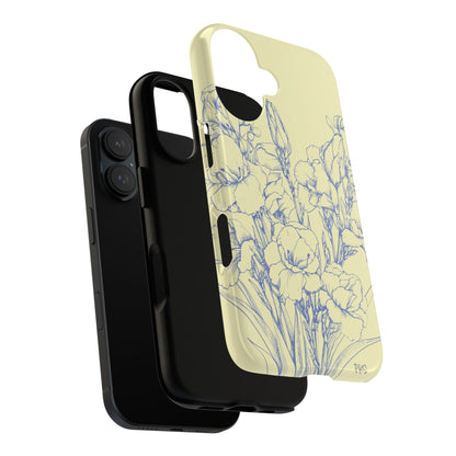Garden in Blue Phone Case -  Tough Phone Case