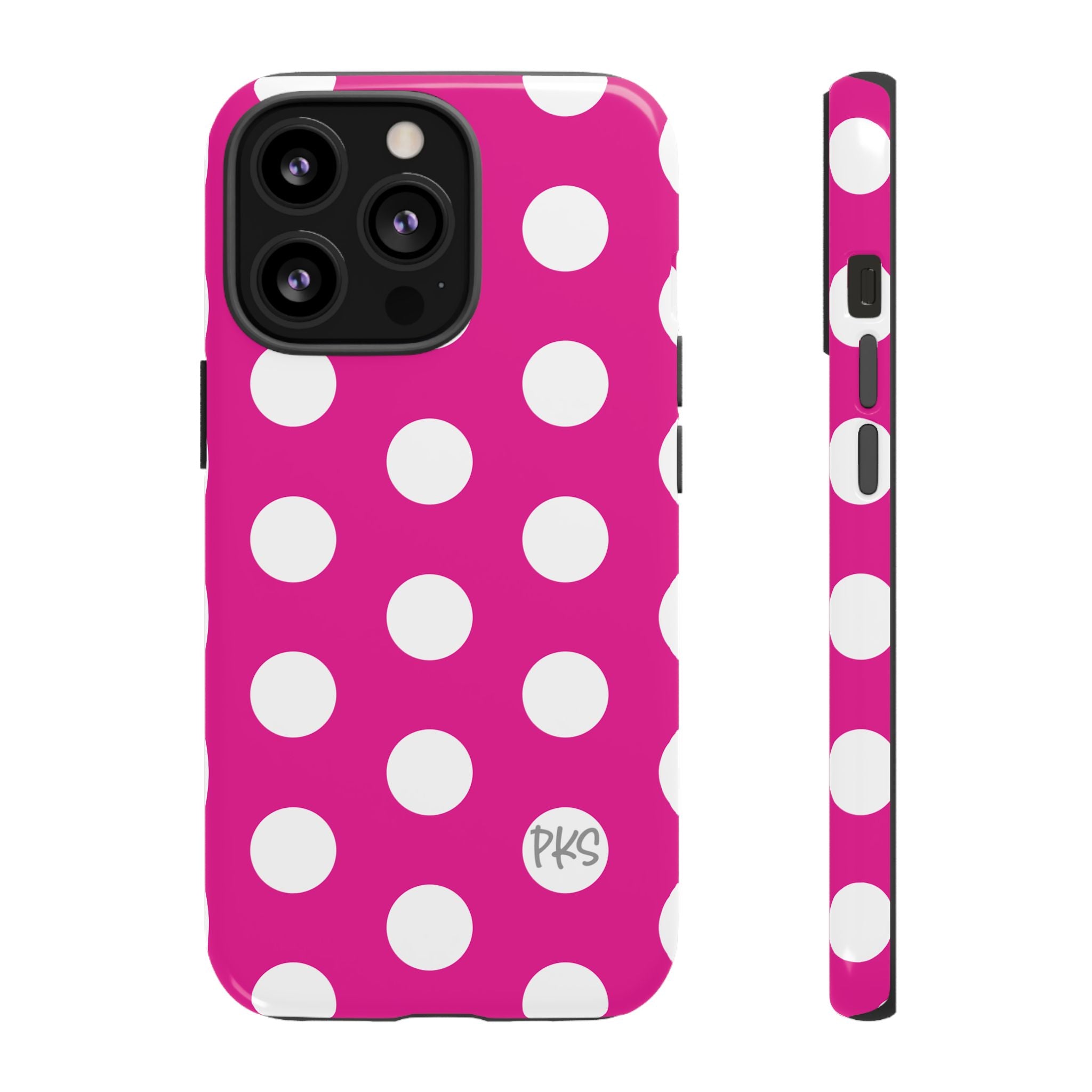 Pink Lemonade Dots – Cute Protective iPhone Cover