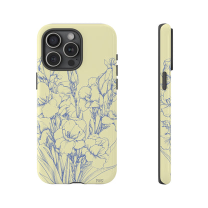 Garden in Blue Phone Case -  Tough Phone Case