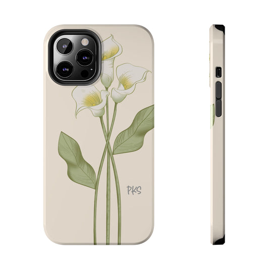 Calla Lily Tough Phone Cases