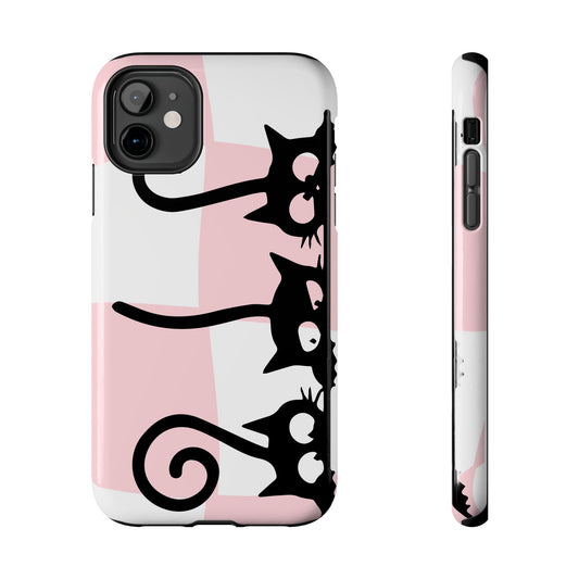 Peek-Boo Kitty Tough Phone Case