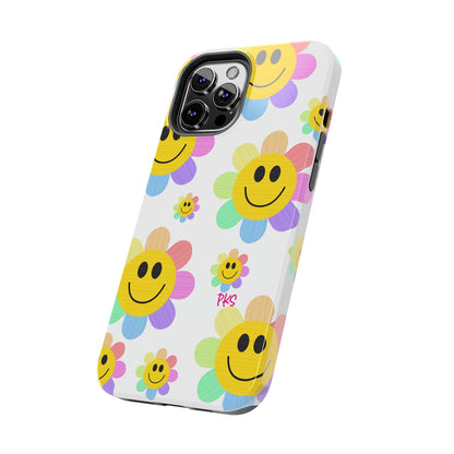 Happy Flower Power Tough Phone Cases