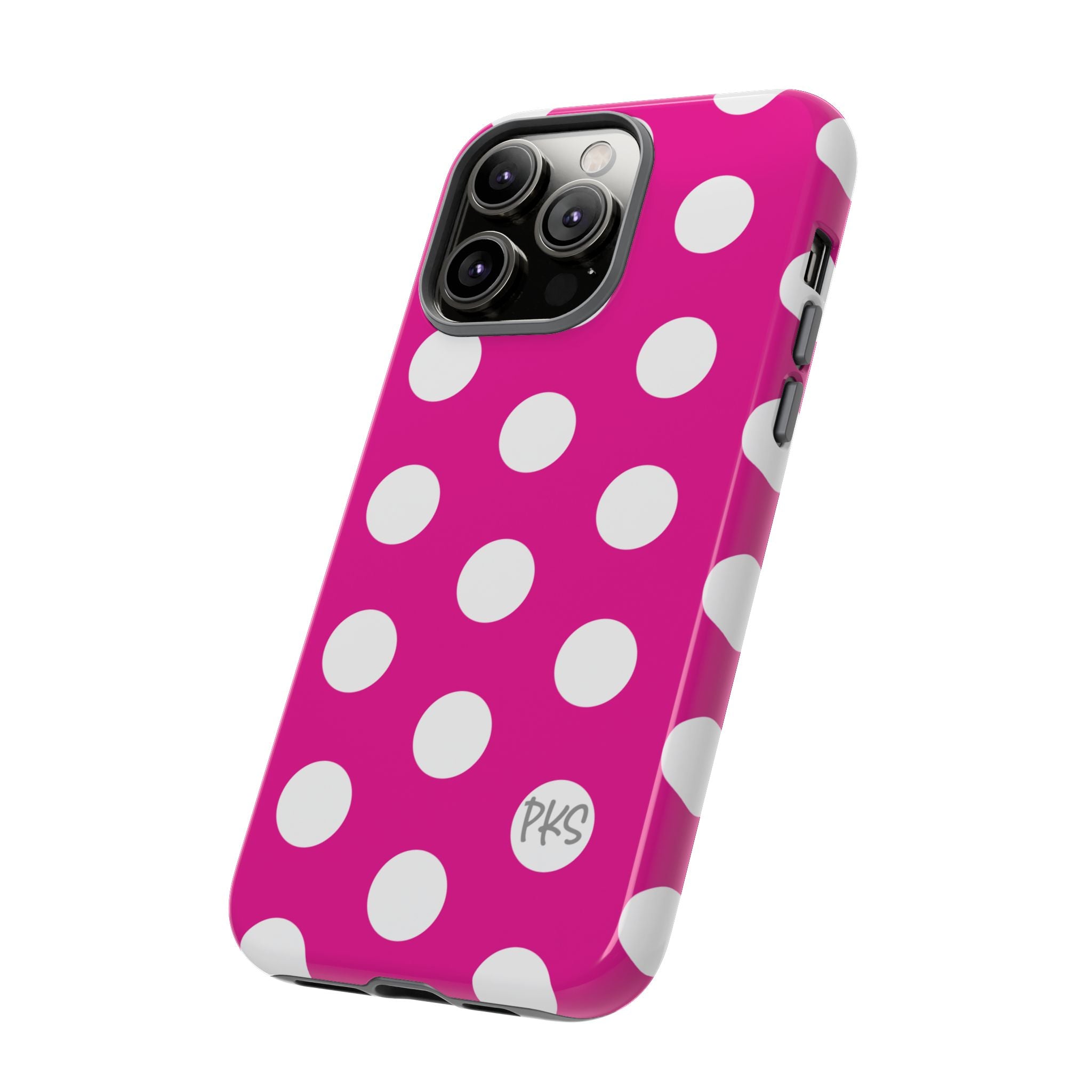 Pink Lemonade Dots – Cute Protective iPhone Cover