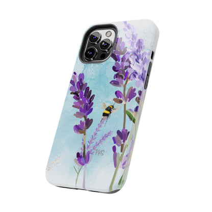 Lavender and the Bumble Bee Tough Phone Cases