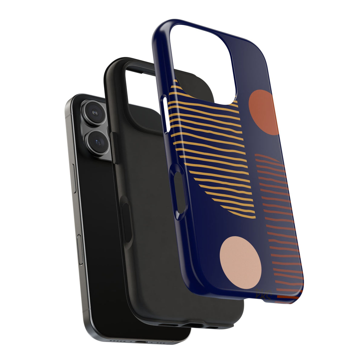 Perfectly Opposite — Elegant Minimalist Tough Phone Case