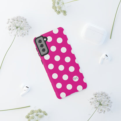 Pink Lemonade Dots – Cute Protective iPhone Cover