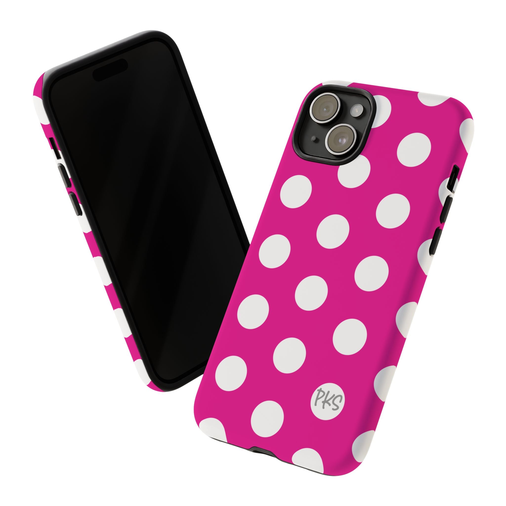 Pink Lemonade Dots – Cute Protective iPhone Cover