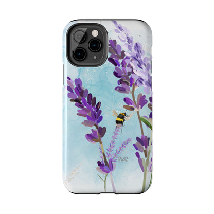 Lavender and the Bumble Bee Tough Phone Cases