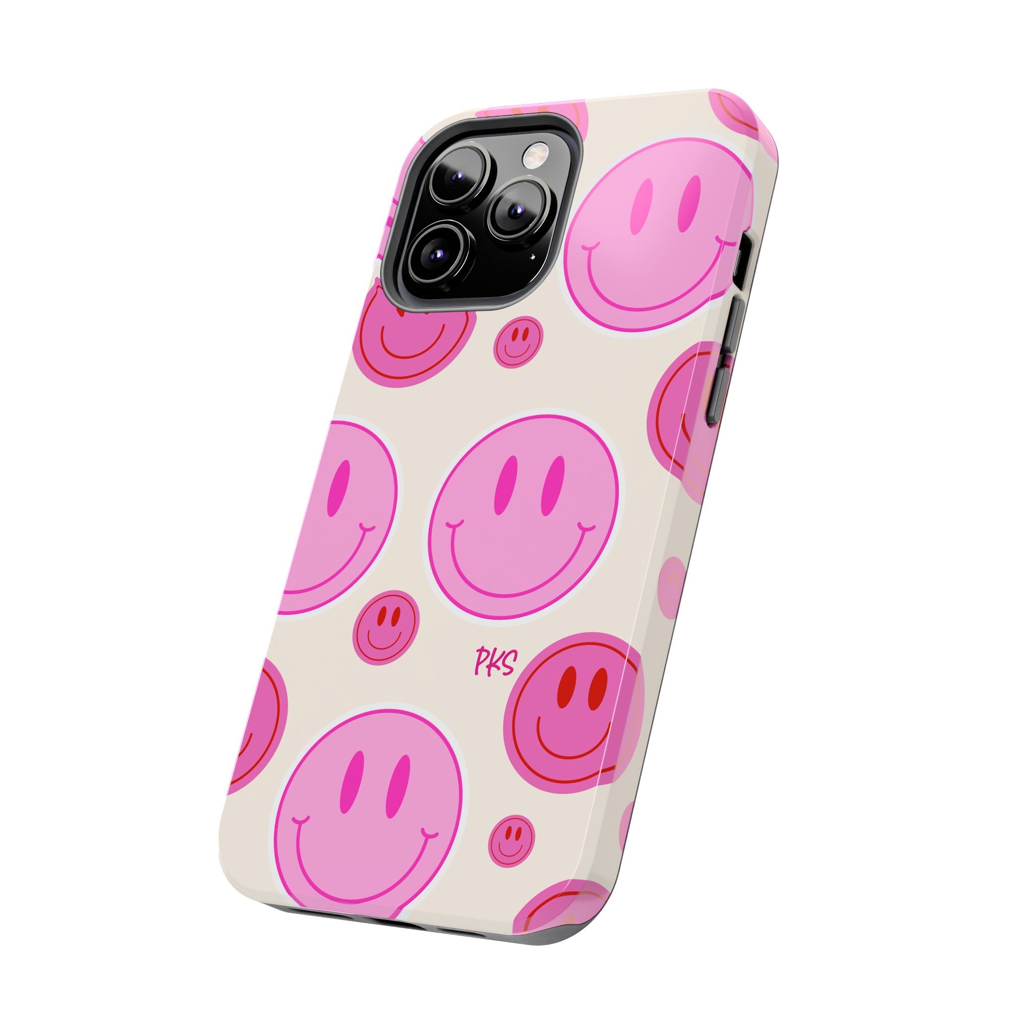 The PKS Smiley Face Tough Phone Cases