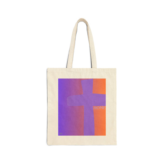 HOME Cotton Canvas Tote Bag