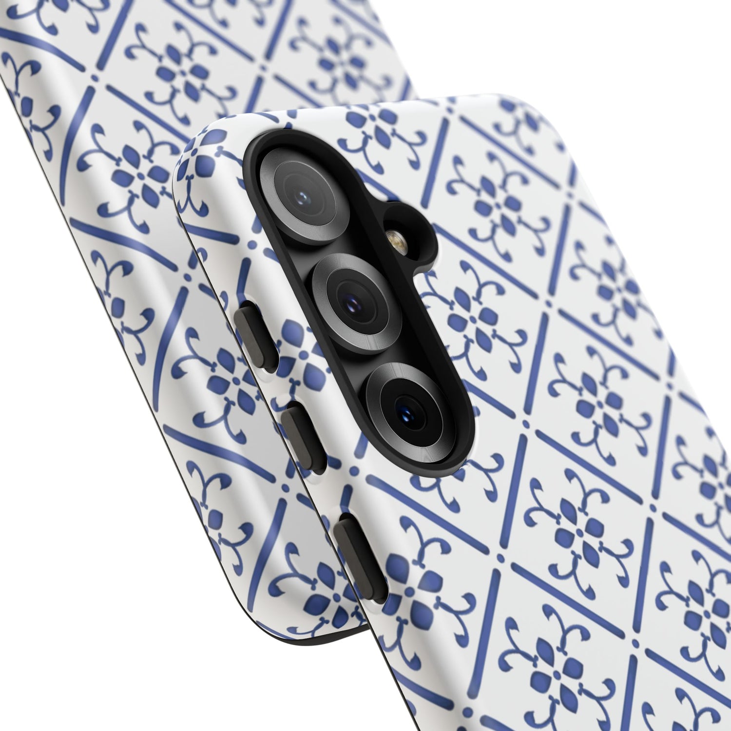 Mediterranean Blue Tile Tough Phone Case