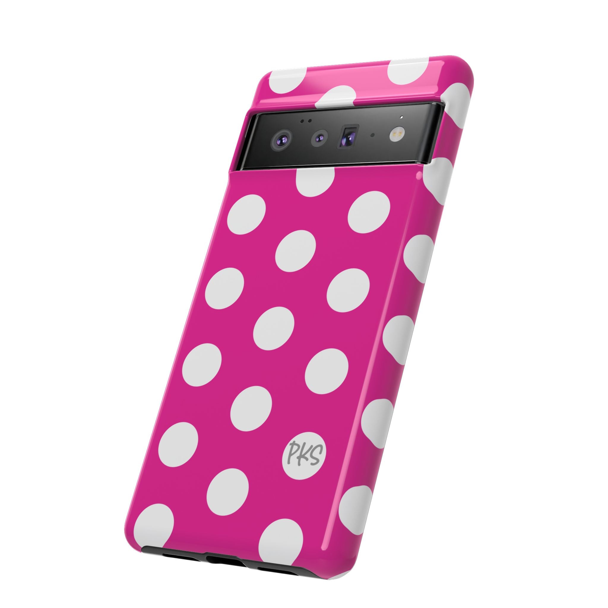 Pink Lemonade Dots – Cute Protective iPhone Cover