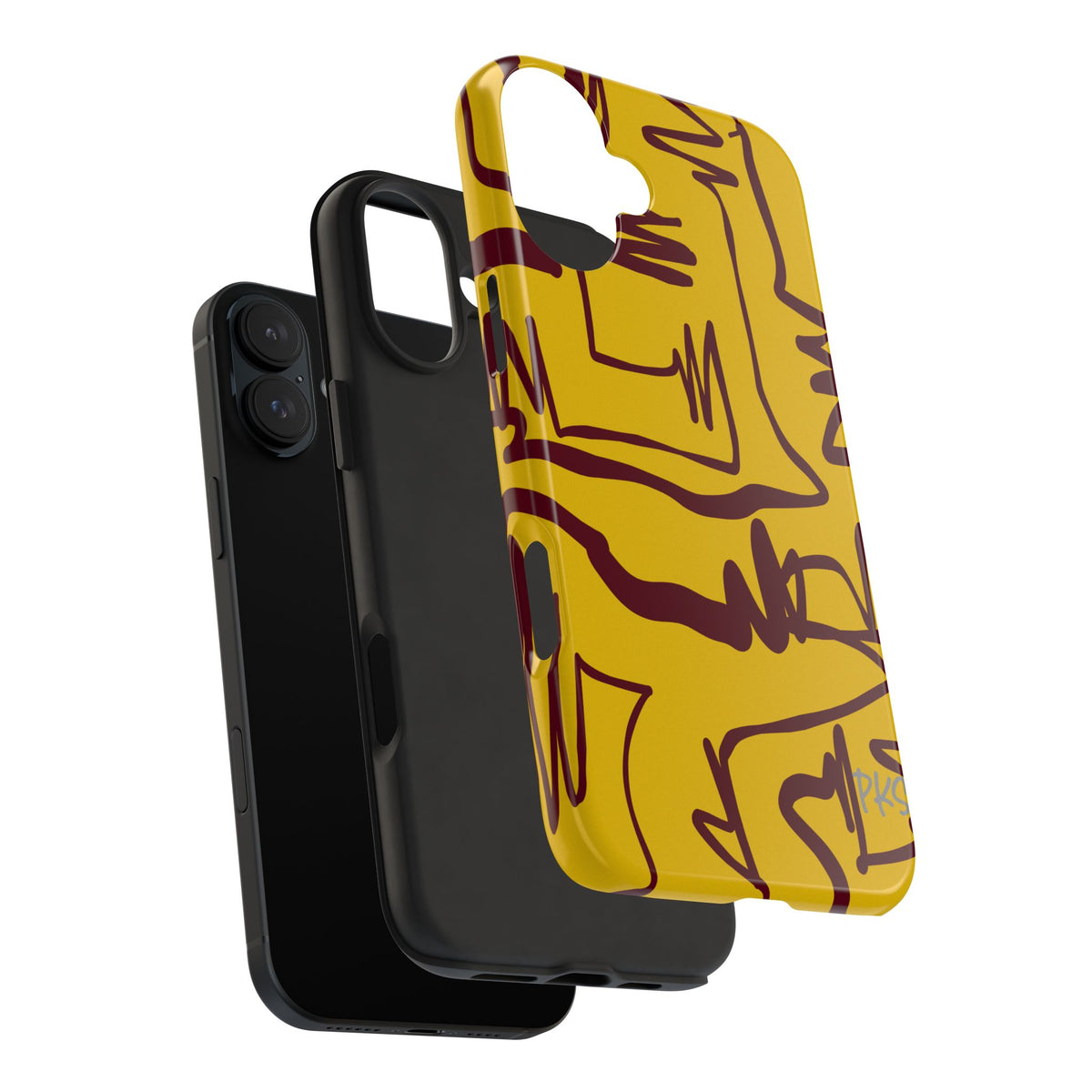 Unfiltered – Bold Scribble Art Protective Cover