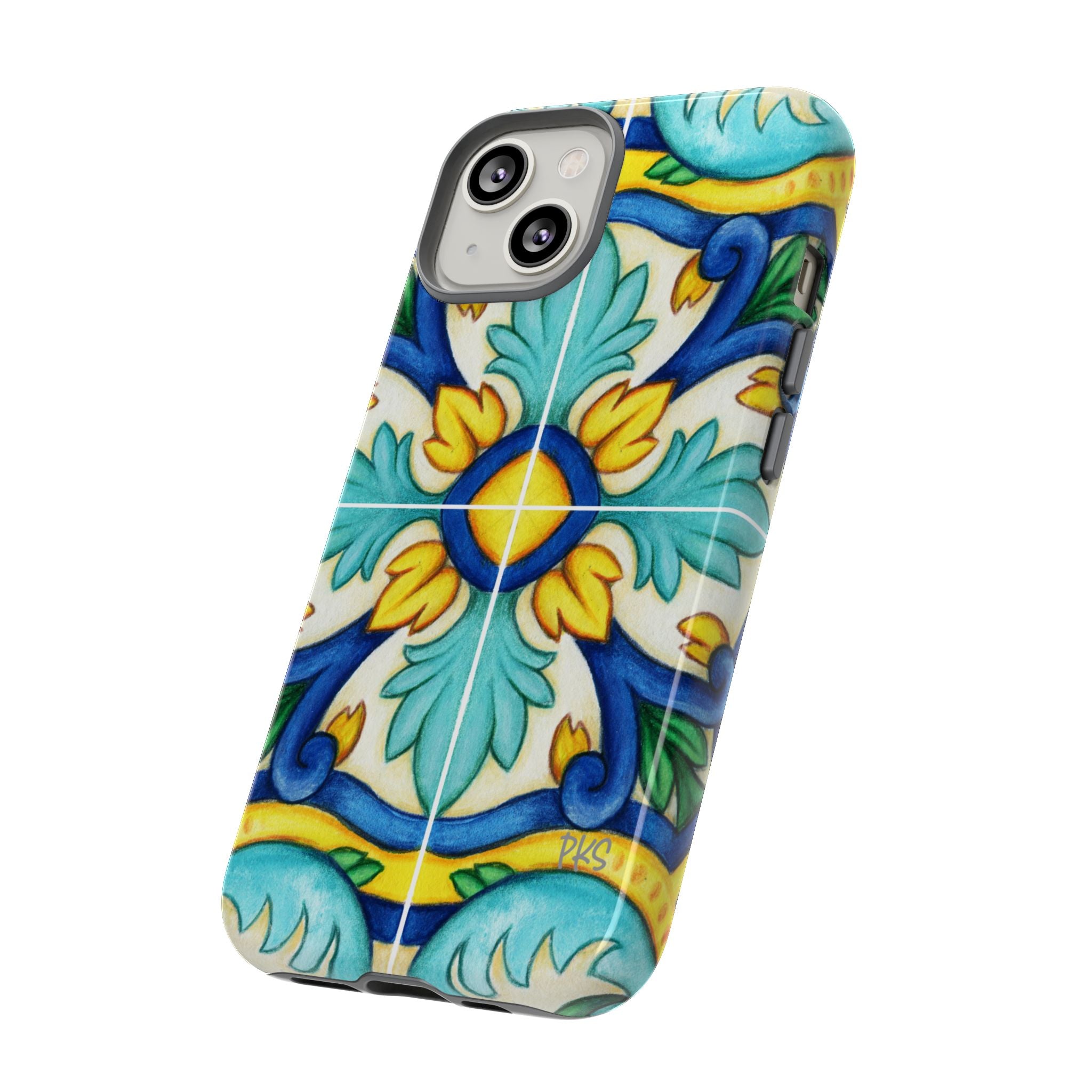 Vibrant Mediterranean Inspired Tile Tough Case