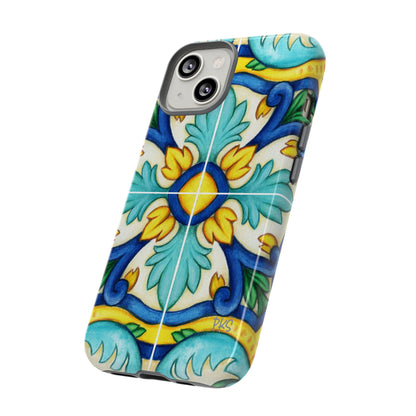 Vibrant Mediterranean Inspired Tile Tough Case