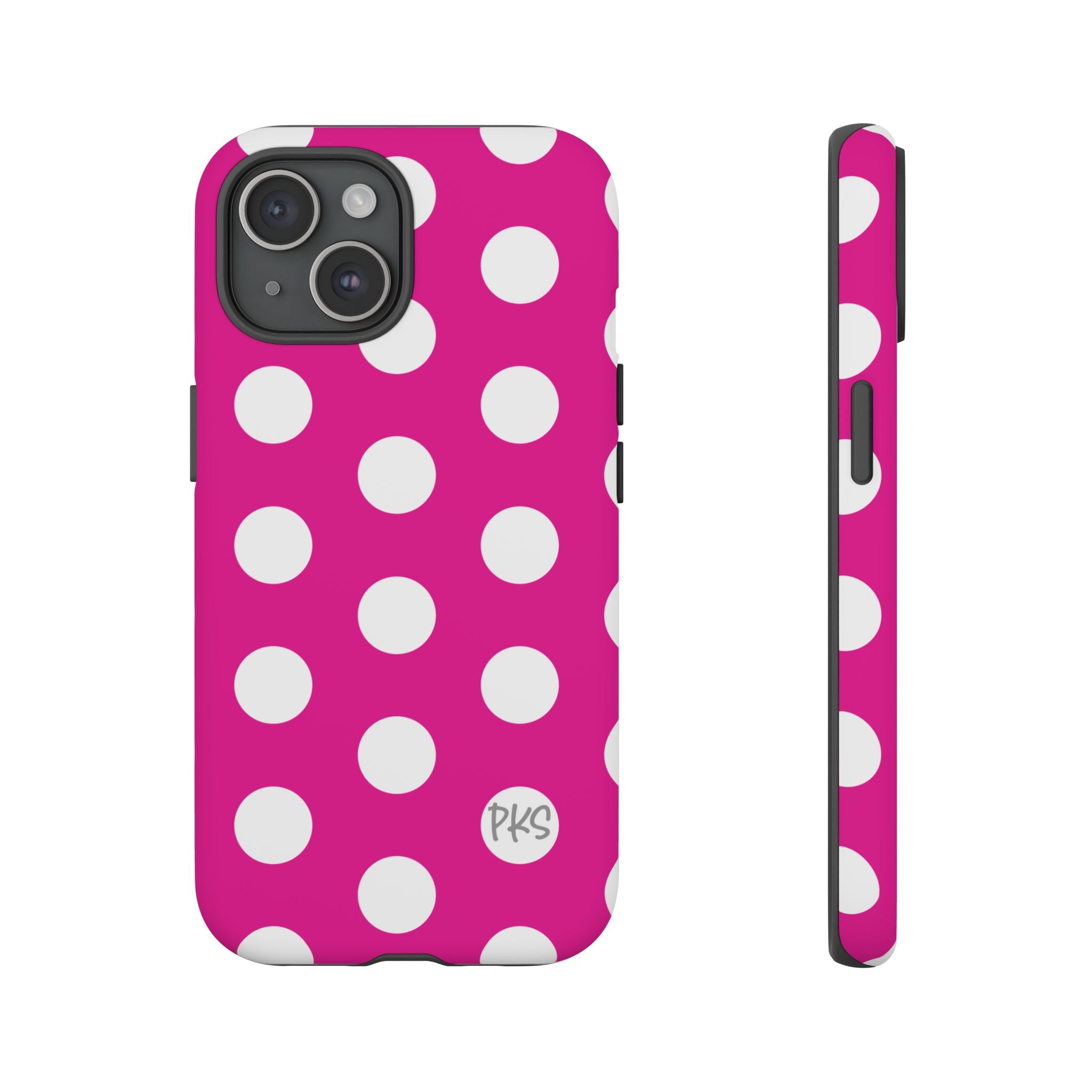 Pink Lemonade Dots – Cute Protective iPhone Cover