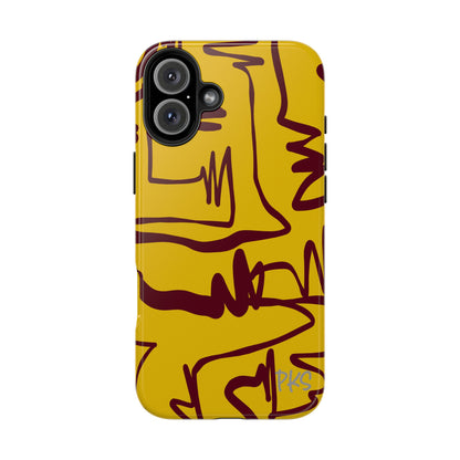 Unfiltered – Bold Scribble Art Protective Cover