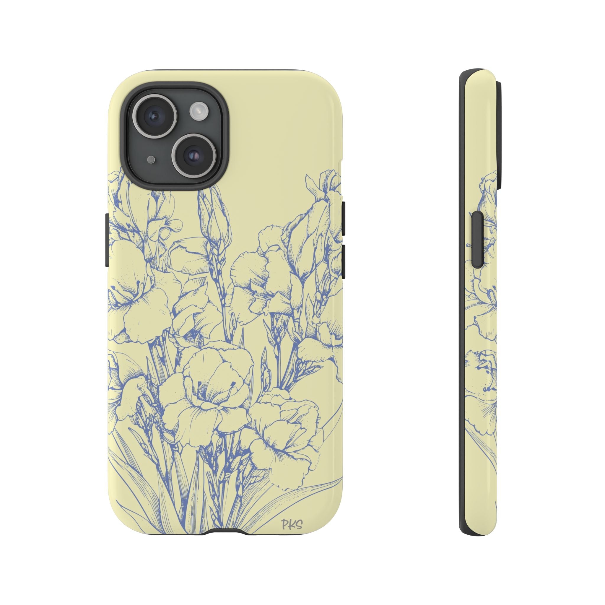 Garden in Blue Phone Case -  Tough Phone Case