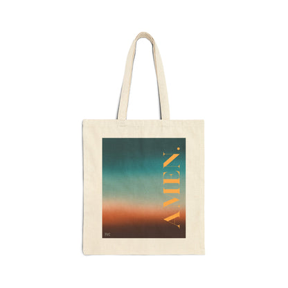 AMEN. Cotton Canvas Tote Bag