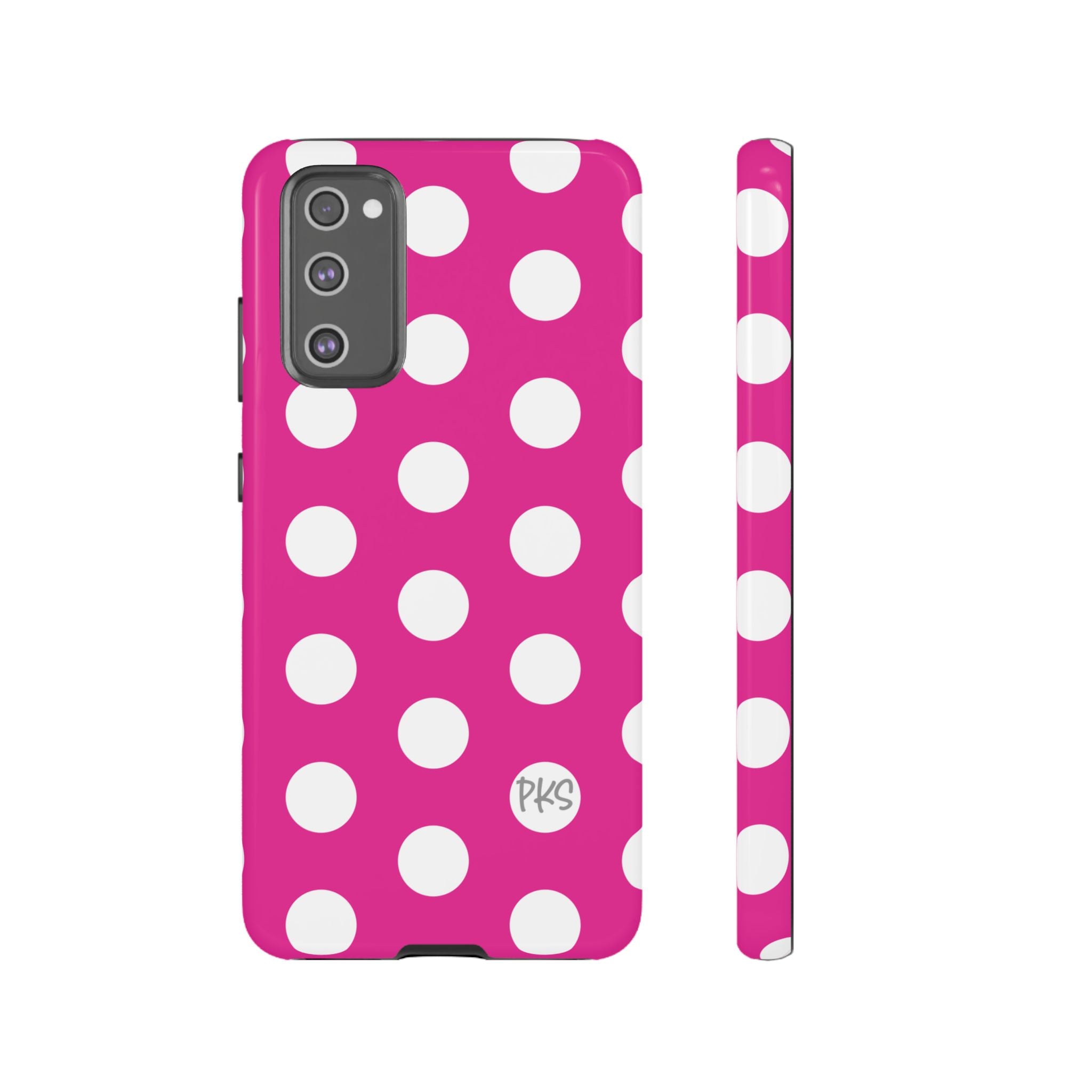 Pink Lemonade Dots – Cute Protective iPhone Cover