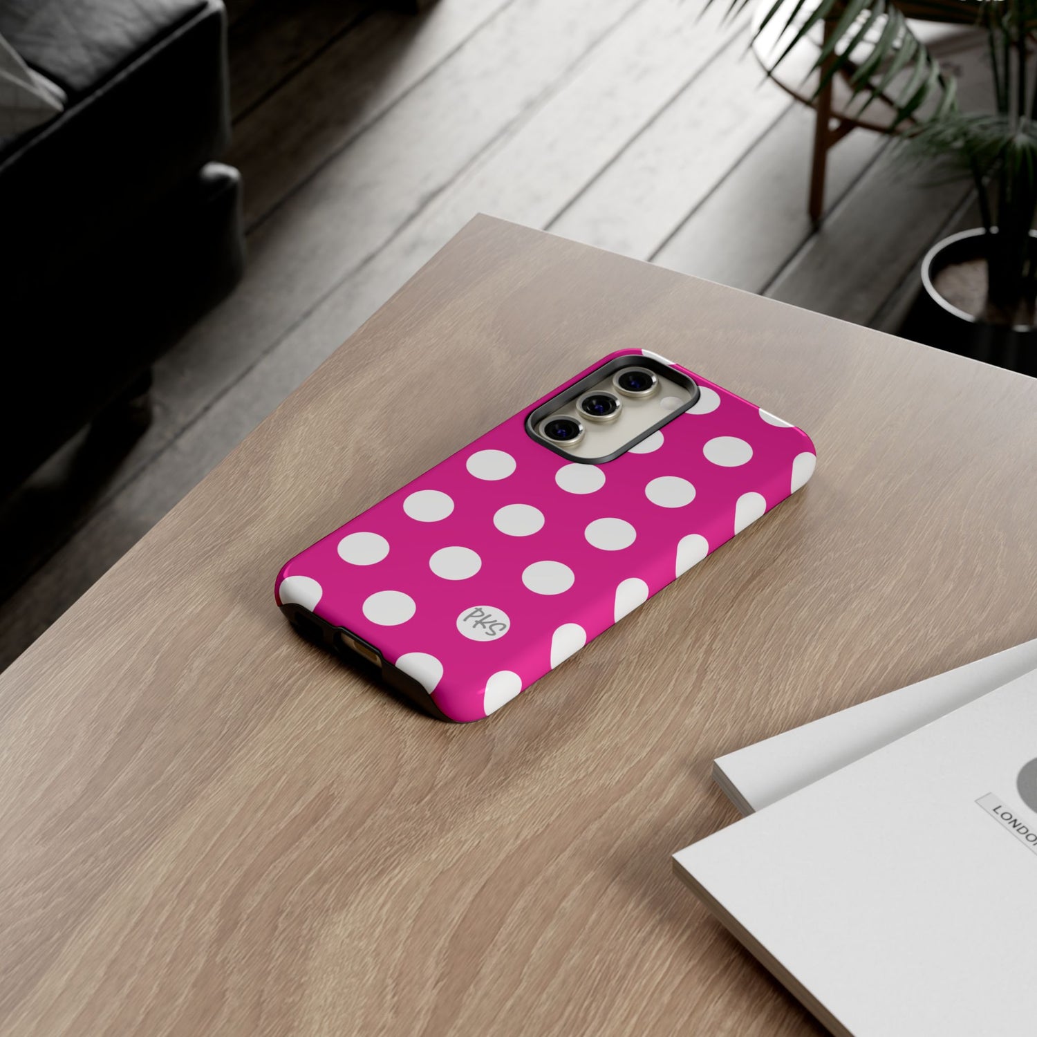 Pink Lemonade Dots – Cute Protective iPhone Cover